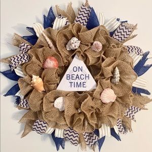 On Beach Time Wreath